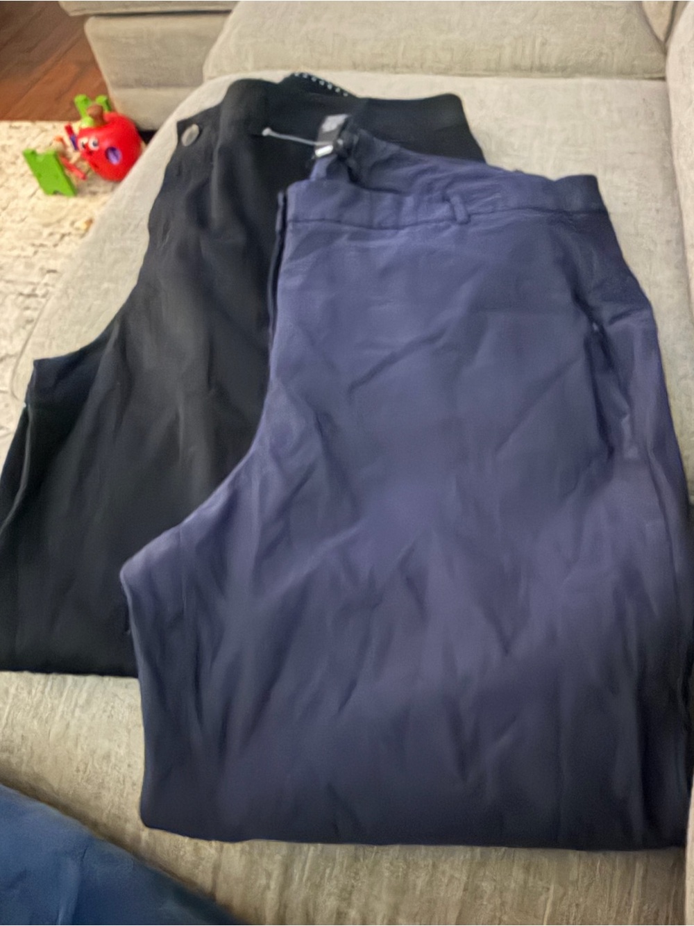 Lane Bryant women’s plus  Navy and Black trousers 26 and 28